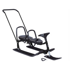 Снегокат Барс 505 twins baby push разборный для двоих 8042-RT Bars