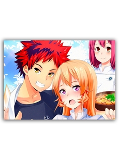 Магнит на холодильник DRABS Food Wars Shokugeki no Soma