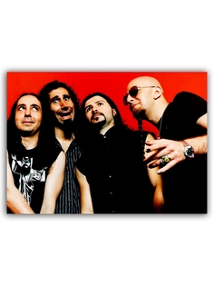 Магнит на холодильник DRABS System Of A Down