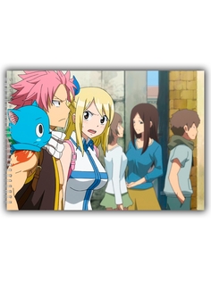 Альбом для рисования DRABS Fairy Tail жрица Феникса