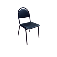 Стул New Victoria посетителя офисный «Стандарт»Черный