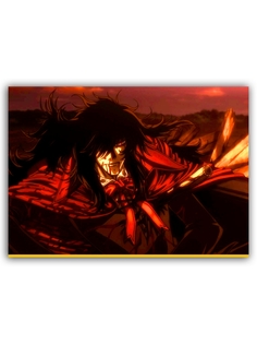 Магнит на холодильник DRABS Алукард аниме Hellsing