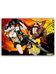 Магнит на холодильник DRABS Devil May Cry аниме 2