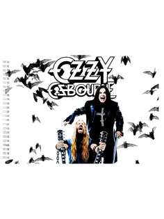 Альбом для рисования DRABS Ozzy Ozbourne