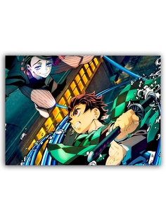 Магнит на холодильник DRABS Аниме Demon Slayer Kimetsu