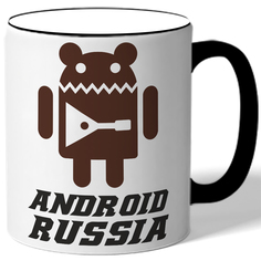 Кружка DRABS ANDROID RUSSIA - русский андроид