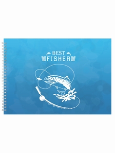 Альбом для рисования DRABS рыбаку Best Fisher
