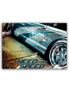 Магнит на холодильник DRABS need for speed серая машина