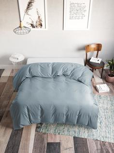 Пододеяльник Ночь Нежна "Аквамарин" 620 Поплин однотонный 2 сп.