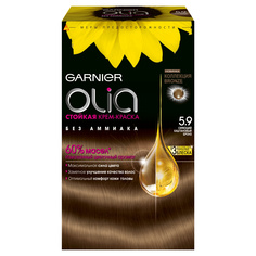 Краска для волос Garnier Olia "Сияющий Каштановый Бронз" C5357100, тон 5.9