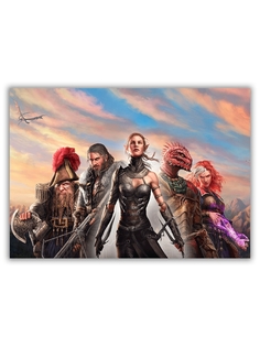 Магнит на холодильник малый DRABS A5, Divinity