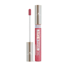 Голографический блеск для губ Lili Kontani Lip Gloss 3D тон №17 Коричнево-малиновый 9 мл
