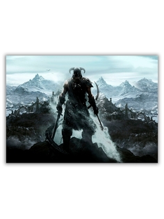 Магнит на холодильник малый DRABS A5, Skyrim