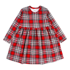 Платье детское Веселый малыш Тартан 350322 цв. разноцветный р.80