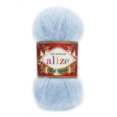 Пряжа Alize 551573_00026 Kid royal 183 светло-голубой