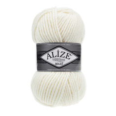 Пряжа Alize 364131_00026 Superlana maxi 62 молочный