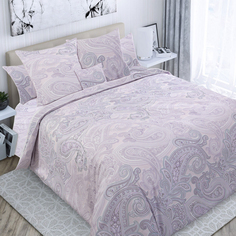 Постельное белье Mercury Home Возрождение pink Евро Сатин 2 наволочки 50x70