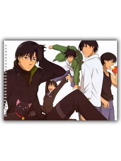 Альбом для рисования DRABS Darker than Black аниме 1