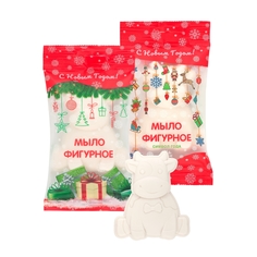 Мыло детское фигурное Mary Бычок С НОВЫМ ГОДОМ! 60 г