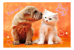 Пазл Trefl животные 100 деталей