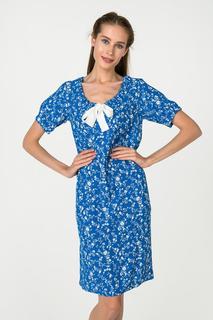 Повседневное платье женское adL12434710000 голубое S