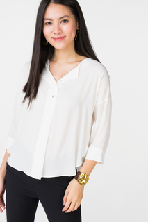 Блуза женская adL 11528050006 белая 46 RU
