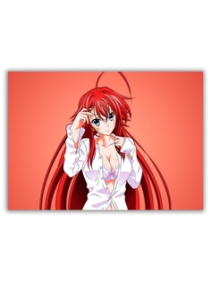 Магнит на холодильник DRABS малый - A5, High School DxD, Риас