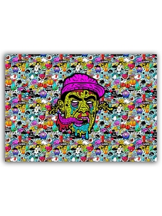 Магнит на холодильник DRABS Рэпер Tyler the creator (Zombie graffiti)