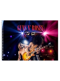 Альбом для рисования DRABS Guns n Roses двое поют