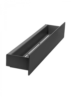 Полка для ванной комнаты CASA, 500 мм, черная Green Ween