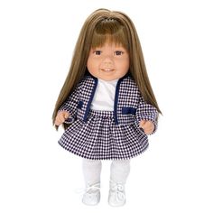 Кукла Manolo Dolls виниловая Diana 47см в пакете (7238)