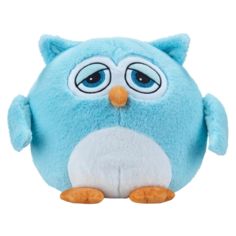 Игрушка подушка мягкая Сова с пледом голубая atoy002a No Brand