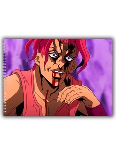 Альбом для рисования DRABS Jojo s bizarre Adventure мультсериал