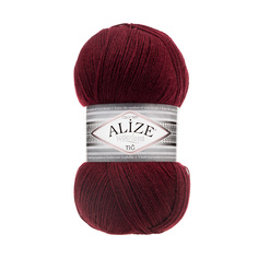 Пряжа Alize 7732317_00038 Superlana TIG 57 бордовый