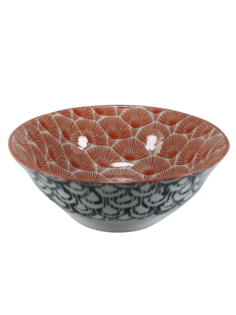 Салатник Bekkerland фарфоровый с восточным орнаментом 850мл диаметр - 21см