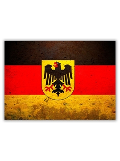 Магнит на холодильник DRABS большой - A4, Флаг Германии