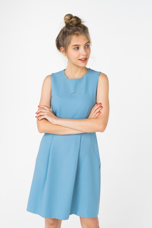 Платье женское adL12433508000 голубое 40