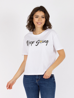 Футболка женская DAIROS GD69300929 белая S