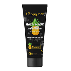 Маска для создания объема волос Happy bar Ананас 250 мл
