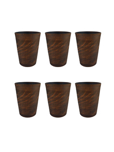 69КАШ021.6 Кашпо Молоченное 6шт 0,4л Солнечногорская керамика