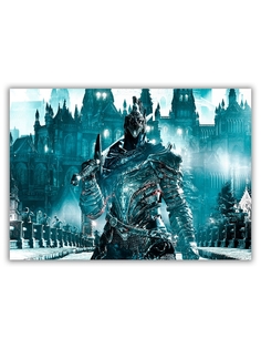 Магнит на холодильник DRABS малый - A5, Dark souls
