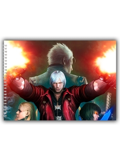 Альбом для рисования DRABS Данте и Вергилий Devil May Cry 4