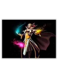 Магнит на холодильник DRABS большой - A4, Invoker