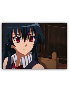 Магнит на холодильник DRABS Akame ga Kill акаме