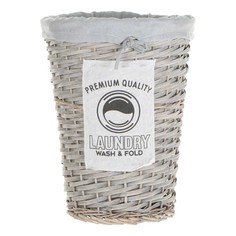 Корзина для белья Mercury серая