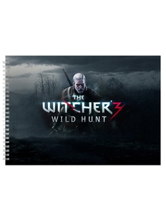 Альбом для рисования DRABS The WITCHER в ночи