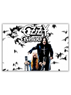 Магнит на холодильник DRABS малый - A5, Ozzy Ozbourne