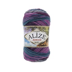 Пряжа Alize 364118 Burgum Batik 3366 секционный