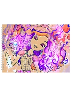 Альбом для рисования DRABS Нарисованная кукла