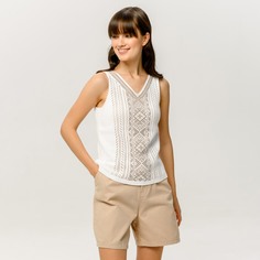 Майка женская Scandica Marie белая 44 RU